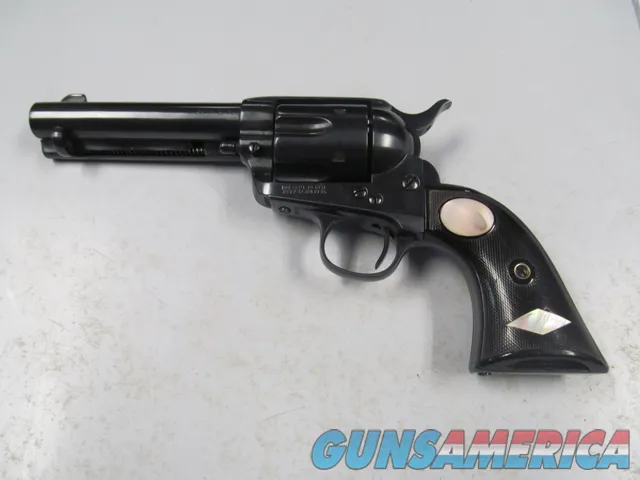 Colt Single Action Army, Blued .38WCF