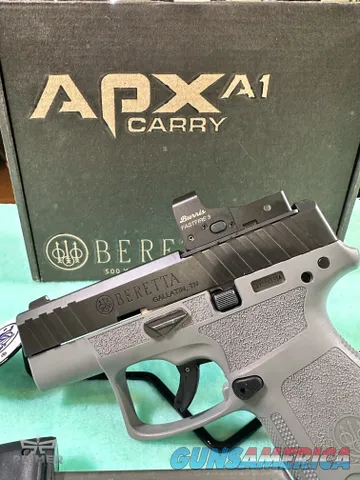 NIB - Beretta APX-A1 Carry - Grey w/Burris Fastfire 3 reddot