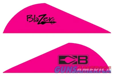 Bohning BOHNING BLAZER VANES 2" SOLID HOT PINK 100PK