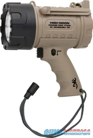 Browning BG HIGH NOON POWER PRO SPTLGHT 1700 LUMENS RECHARGEABLE