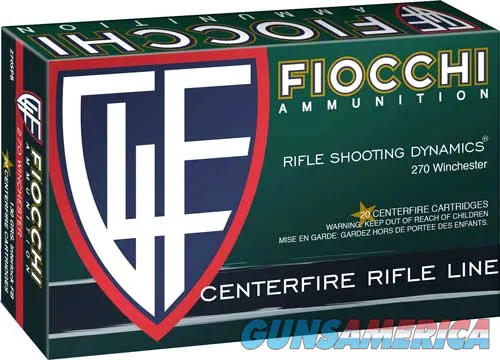 Fiocchi Shooting Dynamics Rifle 270SPB