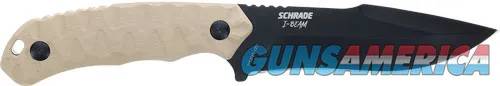 Schrade SCHRADE KNIFE I-BEAM 5" FIXED AUS-8 BLACK/FDE G10 HANDLE