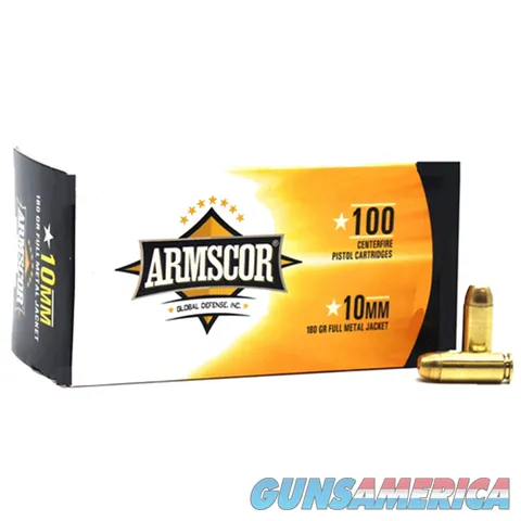 Armscor ARM 10MM 180GR FMJ 100PK