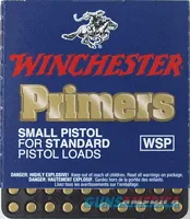 Winchester Repeating Arms WIN PRIMERS SMALL PISTOL 5000 PACK - CASE LOTS ONLY