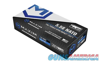 Maxim MAXIM 556NATO 55GR TUI SBA 20/500