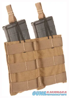 Tac Shield TAC SHIELD MOLLE POUCH DOUBLE SPEED LOAD AR-15 COYOTE