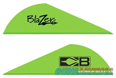 Bohning BOHNING BLAZER VANES 2" SOLID NEON GREEN 100PK