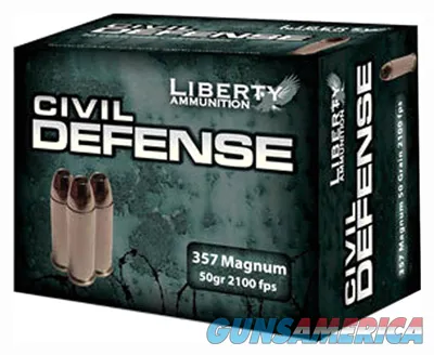 Liberty Ammunition Civil Defense 357 Magnum LA-CD-357-030