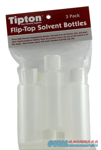 Tipton Flip Top Solvent Bottles 197624