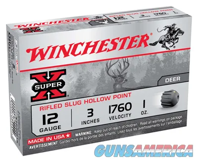 Winchester Repeating Arms Super-X Slugs X123RS15