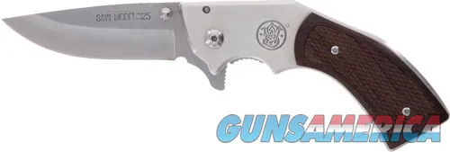 Smith & Wesson S&W KNIFE MODEL 325 REVOLVER KNIFE 3" FOLDER W/WOOD GRIPS