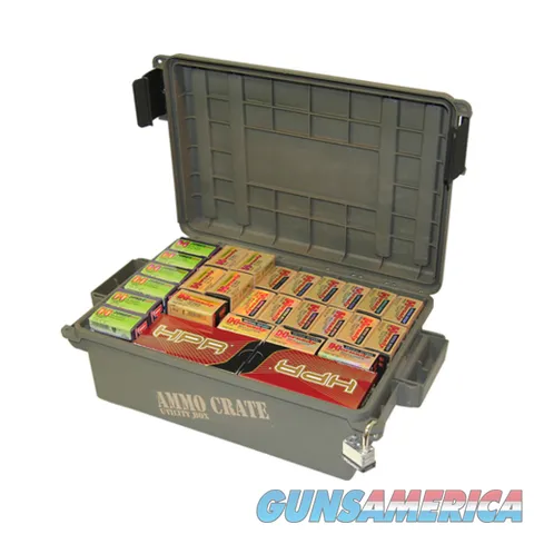 MTM Case-Gard AMMO CRATE 17.2 X5.5IN ARMY GREEN