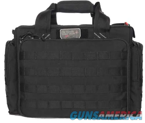 G*Outdoors GPS TACTICAL RANGE BAG W/ FOAM CRADLES FOR 5 GUNS BLACK