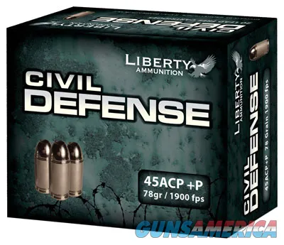 Liberty Ammunition Civil Defense 45 ACP LA-CD-45-013