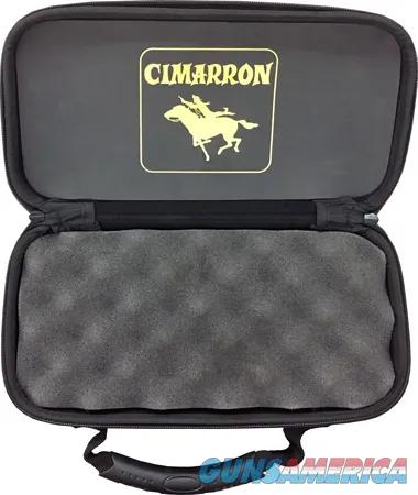 Cimarron CIMMARON REVOLVER CASE SMALL 3.5" TO 5.5" BARREL BLACK