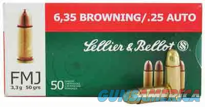Sellier & Bellot Handgun Full Metal Jacket SB25A