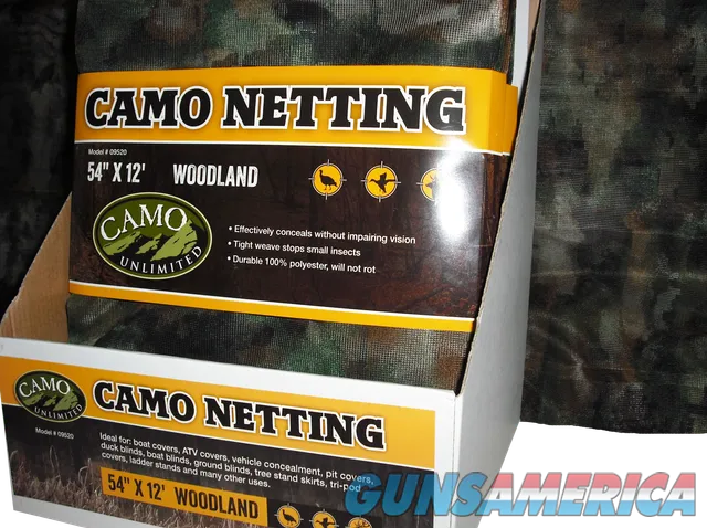 Camo Unlimited Poly Netting Camo 9520