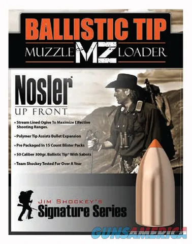 Nosler Ballistic Tip Muzzleloader 50300