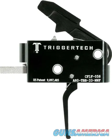 TriggerTech TRIGRTECH AR15 BLK COMP FLAT RH