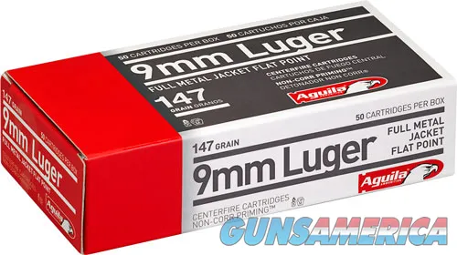 Aguila 9mm Luger FMJFP 1E097719
