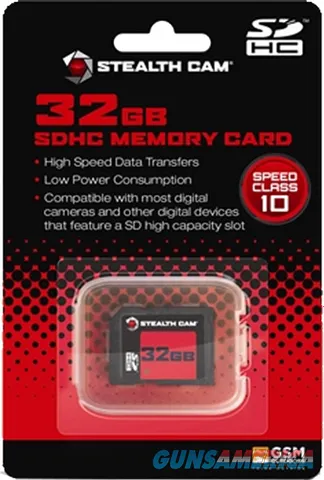 Stealth Cam STEALTH CAM SDHC MEMORY CARD 32GB SUPER SPEED CLASS 10