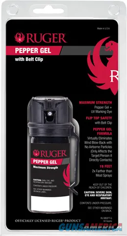 Sabre Belt Clip Tactical Pepper Spray RUM60FTG