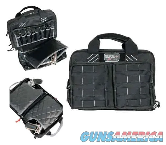 G*Outdoors Tactical Quad Plus 2 Pistol Case T1311PCB