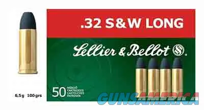 Sellier & Bellot Handgun Lead Round Nose SB32SWLA