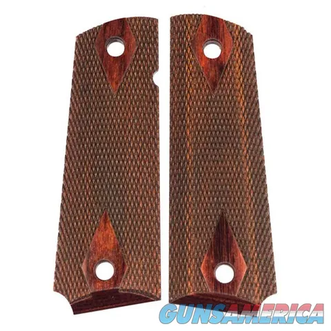 Colt 1911 Ambidextrous Government Fullsize Rosewood Laminate Checkered Factory Grips