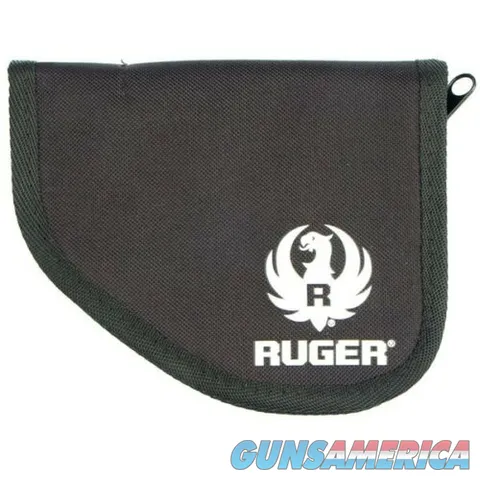Ruger LCP Compact Pistol Black Nylon Ambidextrous Pocket Holster Zipper Case Condition:New