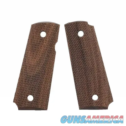 Springfield Armory Officers or Compact 1911 Model Walnut Checkered Factory Grips