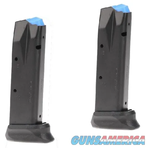 Walther PPQ M1 40s&w 14rd +2 Anti-Friction Blue Factory Magazine 2-PACK