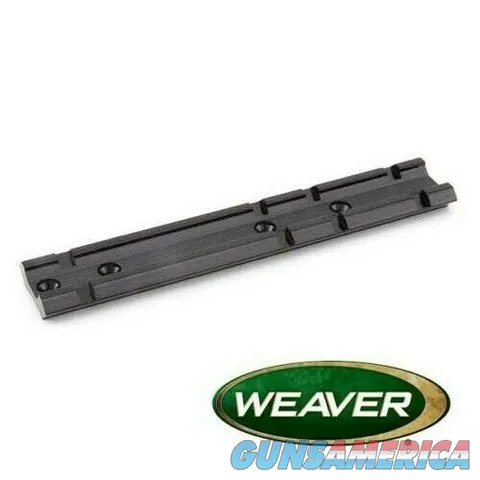 Weaver Remington 740 742 760 1-Piece Gloss Blue Scope Mount Factory