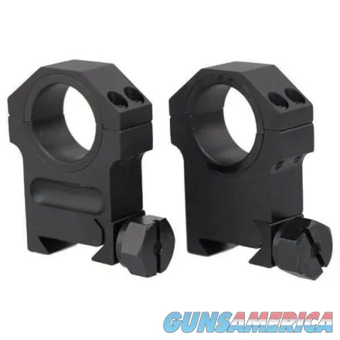 Target Sports 1" 30mm Extra High Tactical Heavy Duty Black Picatinny Weaver Style Rings Pair