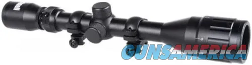 Bushnell Sharpshooter 4-12x40 Adjustable Objective Scope & Ring Combo