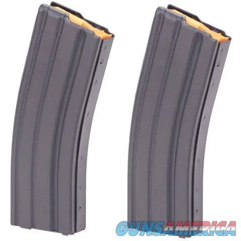 C Products Defense AR-15 .223 30RD BLACK TEFLON COATED ALUMINUM MAG 2-PACK