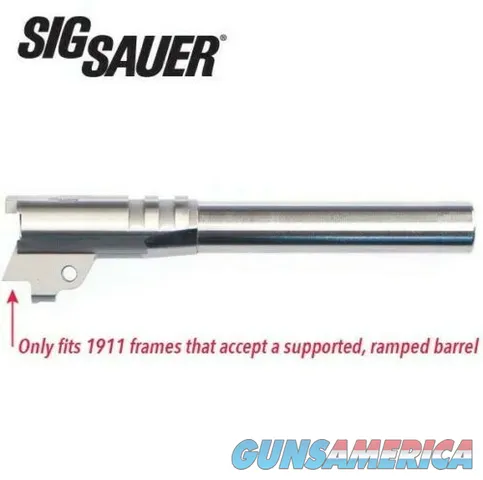 Sig Sauer 1911 Fullsize Match Ramped .38 Super 5" Stainless Barrel New Factory