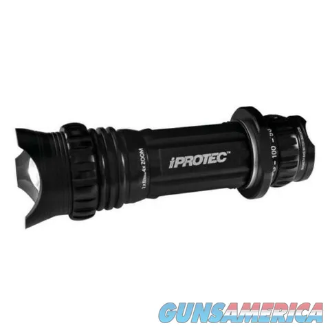 IPROTEC Flashlight Tactical 5-Mode LED 280 LUMEN Black New