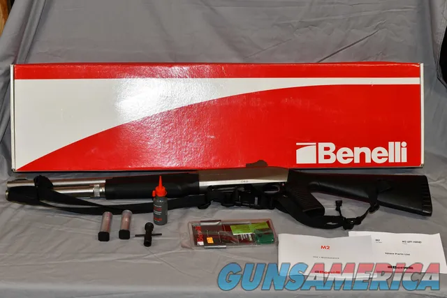 Benelli M2 Shotgun, pistol grip, Titanium Cerakote, 7+1 shot