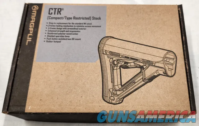 Magpul CTR Carbine Stock w/Magpul 1/2" Cheek Riser