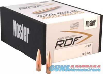 Nosler RDF Match Hollow Point Boat Tail 53170