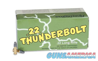 Remington 21241 Thunderbolt Bulk 22 LR 40 gr Round Nose