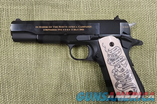 COLT 1911 GOVERNMENT WWII N. AFRICA EDITION