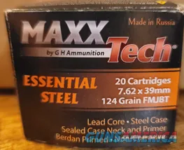 7.62 x 39mm Maxx Tech Ammunition