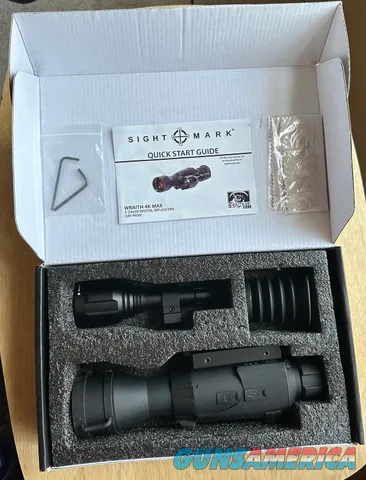 Sightmark Wraith 4K Max 3-24x50 IR Digital Night Vision Riflescope - NEW Img-2
