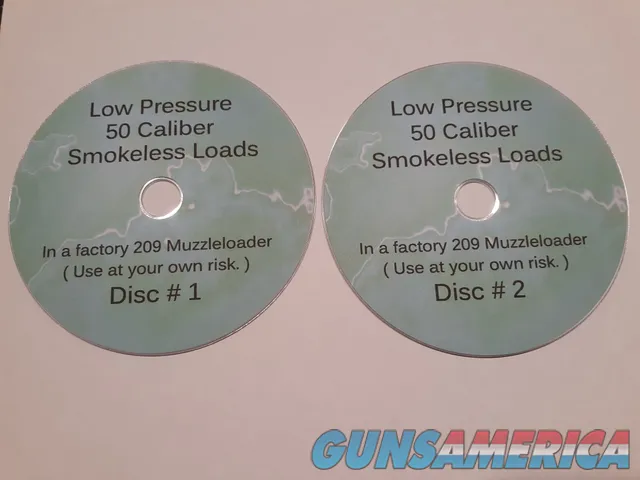 Low Pressure 50 Caliber Smokeless Loads in a 209 Factory Muzzleloader, 2 DVD set Img-1