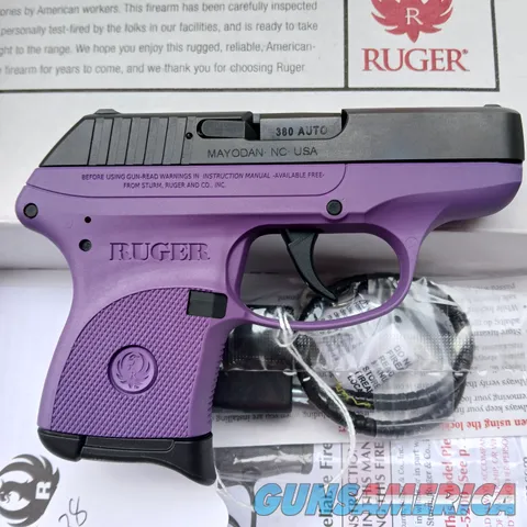 RUGER LCP .380 AUTO PURPLE