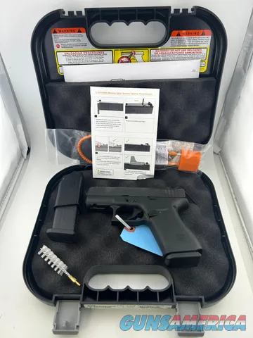 Glock 43X MOS 9mm Pistol Optic Ready 3.41" BBL 10RD PX4350201FRMOS NEW