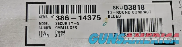 Ruger Security-9 736676038350 Img-3