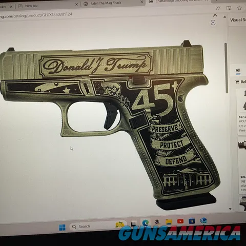 Glock 43x Trump 2024